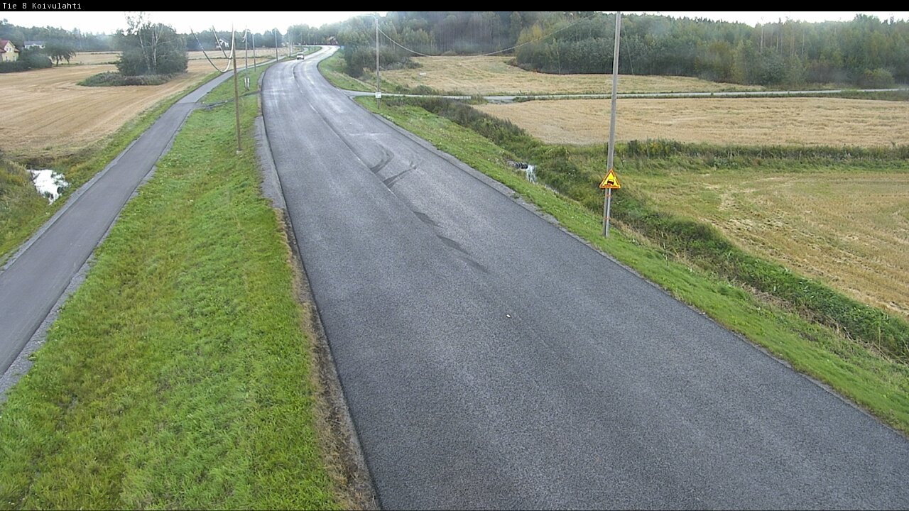 Weather Camera Image Väg 8 Korsholm, Kvevlax, Mustasaari, Pohjanmaa