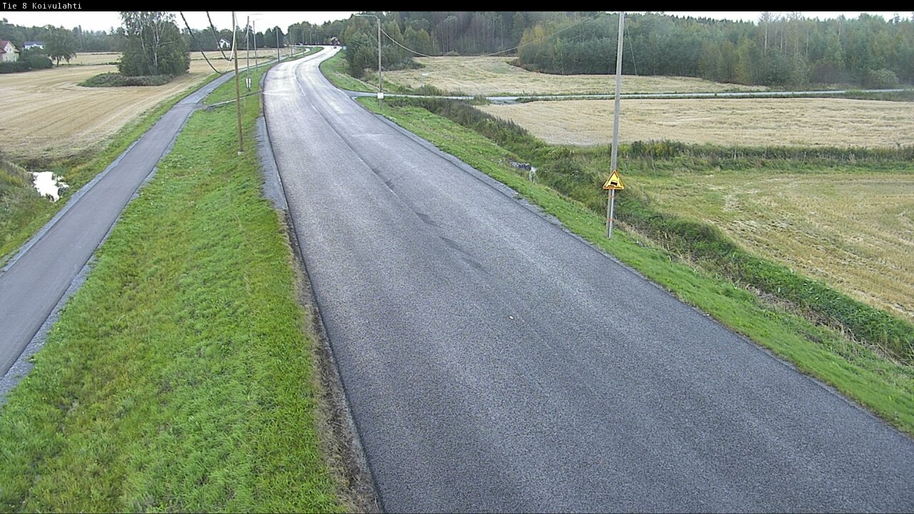 Weather Camera Image Väg 8 Korsholm, Kvevlax, Mustasaari, Pohjanmaa