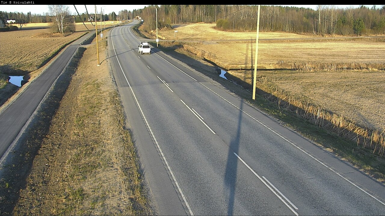 Weather Camera Image Road 8 Mustasaari, Koivulahti, Mustasaari, Pohjanmaa