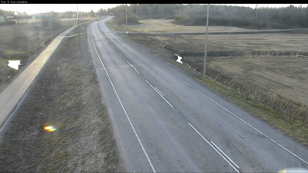 Weather Camera Image Road 8 Mustasaari, Koivulahti, Mustasaari, Pohjanmaa