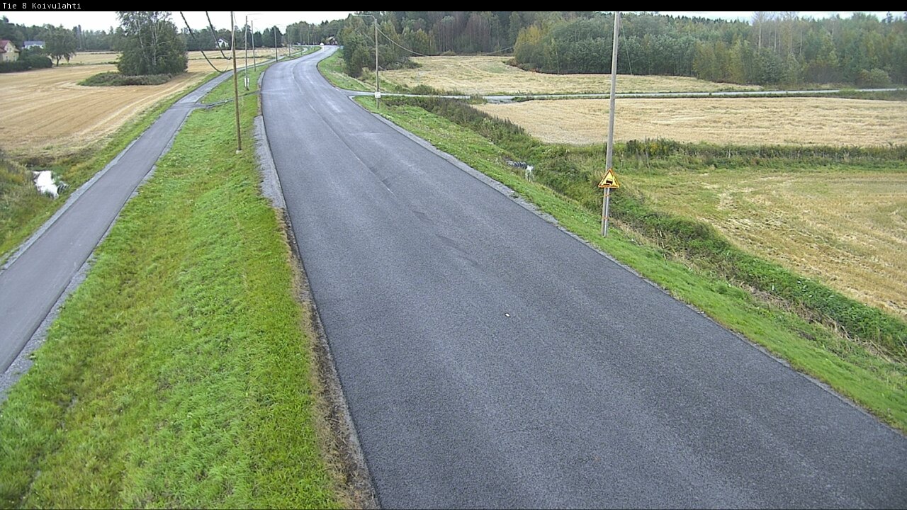 Weather Camera Image Väg 8 Korsholm, Kvevlax, Mustasaari, Pohjanmaa