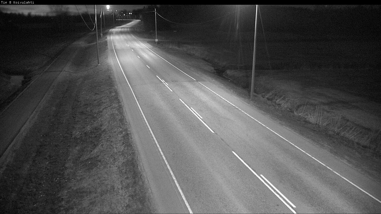 Weather Camera Image Road 8 Mustasaari, Koivulahti, Mustasaari, Pohjanmaa