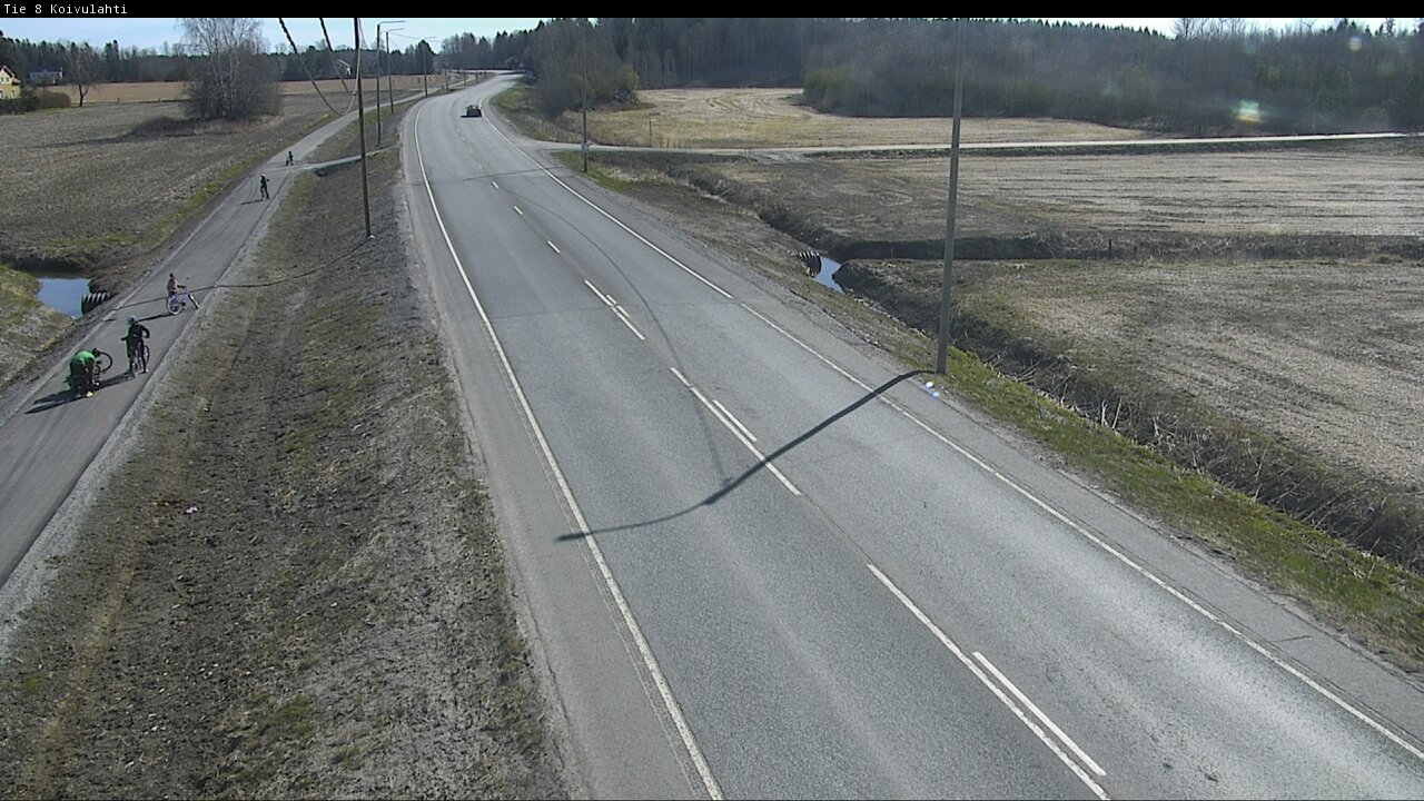 Weather Camera Image Road 8 Mustasaari, Koivulahti, Mustasaari, Pohjanmaa