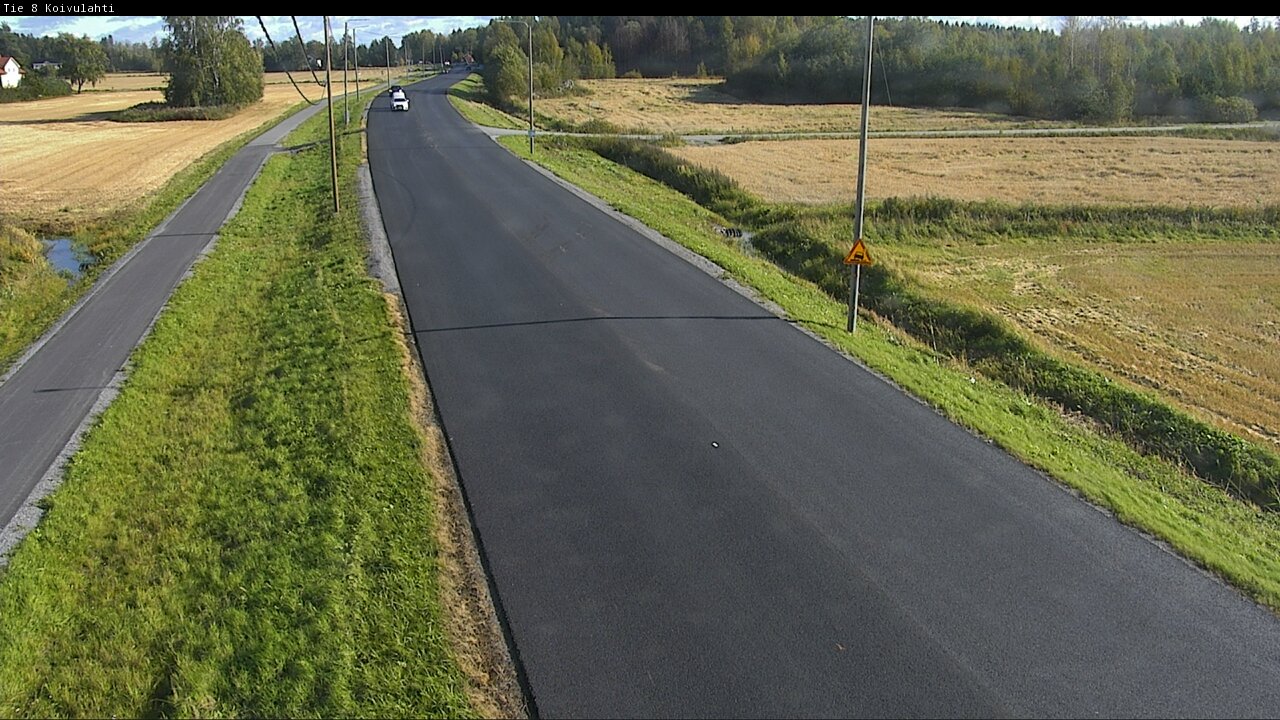 Weather Camera Image Road 8 Mustasaari, Koivulahti, Mustasaari, Pohjanmaa