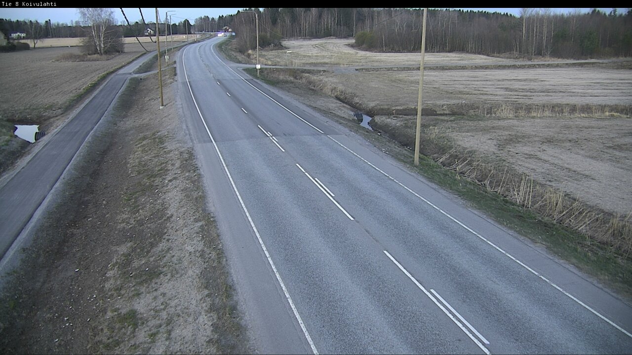 Weather Camera Image Road 8 Mustasaari, Koivulahti, Mustasaari, Pohjanmaa