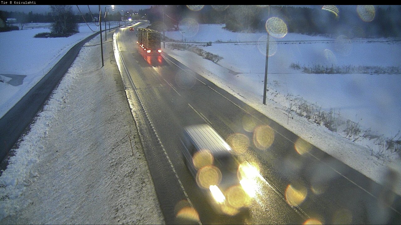 Weather Camera Image Väg 8 Korsholm, Kvevlax, Mustasaari, Pohjanmaa