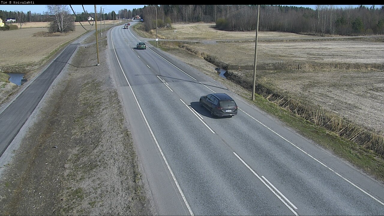 Weather Camera Image Road 8 Mustasaari, Koivulahti, Mustasaari, Pohjanmaa