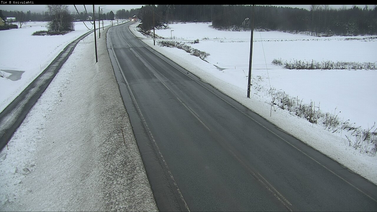 Weather Camera Image Väg 8 Korsholm, Kvevlax, Mustasaari, Pohjanmaa