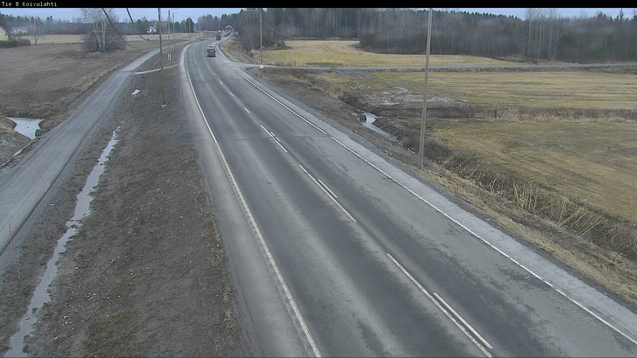 Weather Camera Image Road 8 Mustasaari, Koivulahti, Mustasaari, Pohjanmaa