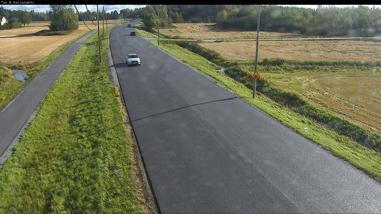 Weather Camera Image Road 8 Mustasaari, Koivulahti, Mustasaari, Pohjanmaa