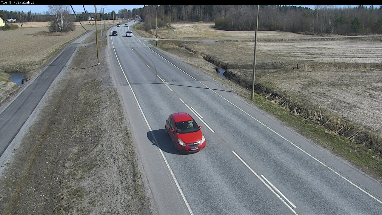Weather Camera Image Road 8 Mustasaari, Koivulahti, Mustasaari, Pohjanmaa