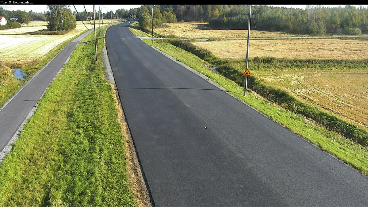 Weather Camera Image Road 8 Mustasaari, Koivulahti, Mustasaari, Pohjanmaa