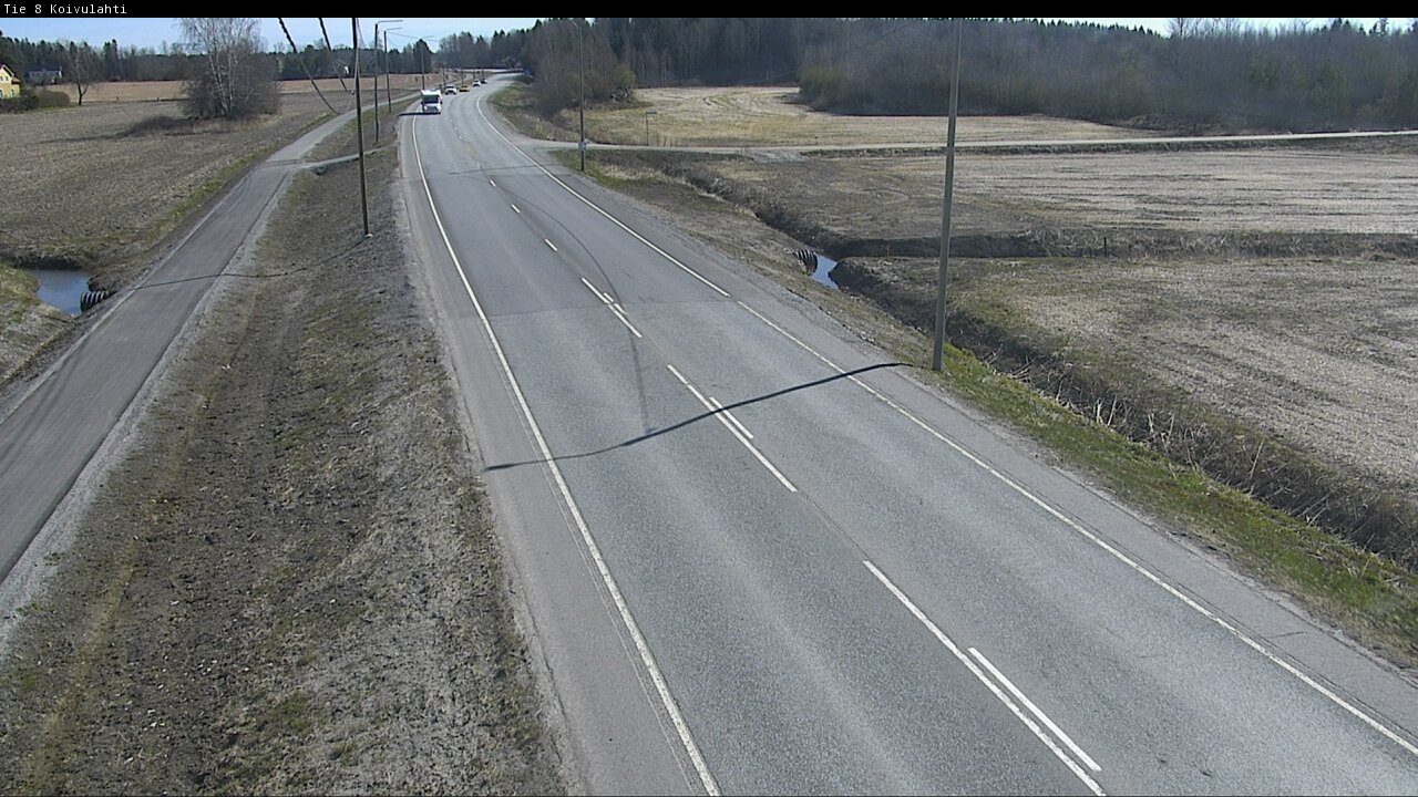 Weather Camera Image Road 8 Mustasaari, Koivulahti, Mustasaari, Pohjanmaa