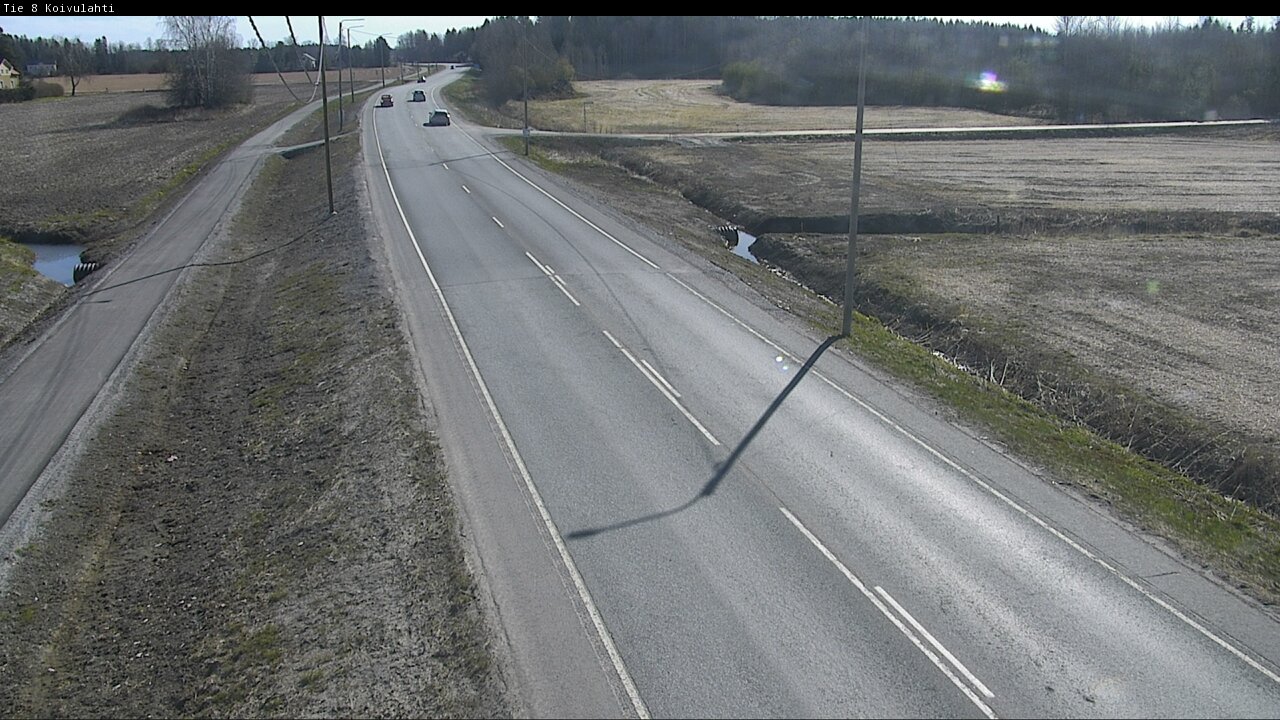 Weather Camera Image Road 8 Mustasaari, Koivulahti, Mustasaari, Pohjanmaa