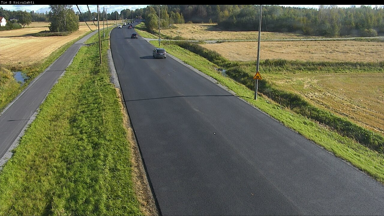 Weather Camera Image Road 8 Mustasaari, Koivulahti, Mustasaari, Pohjanmaa