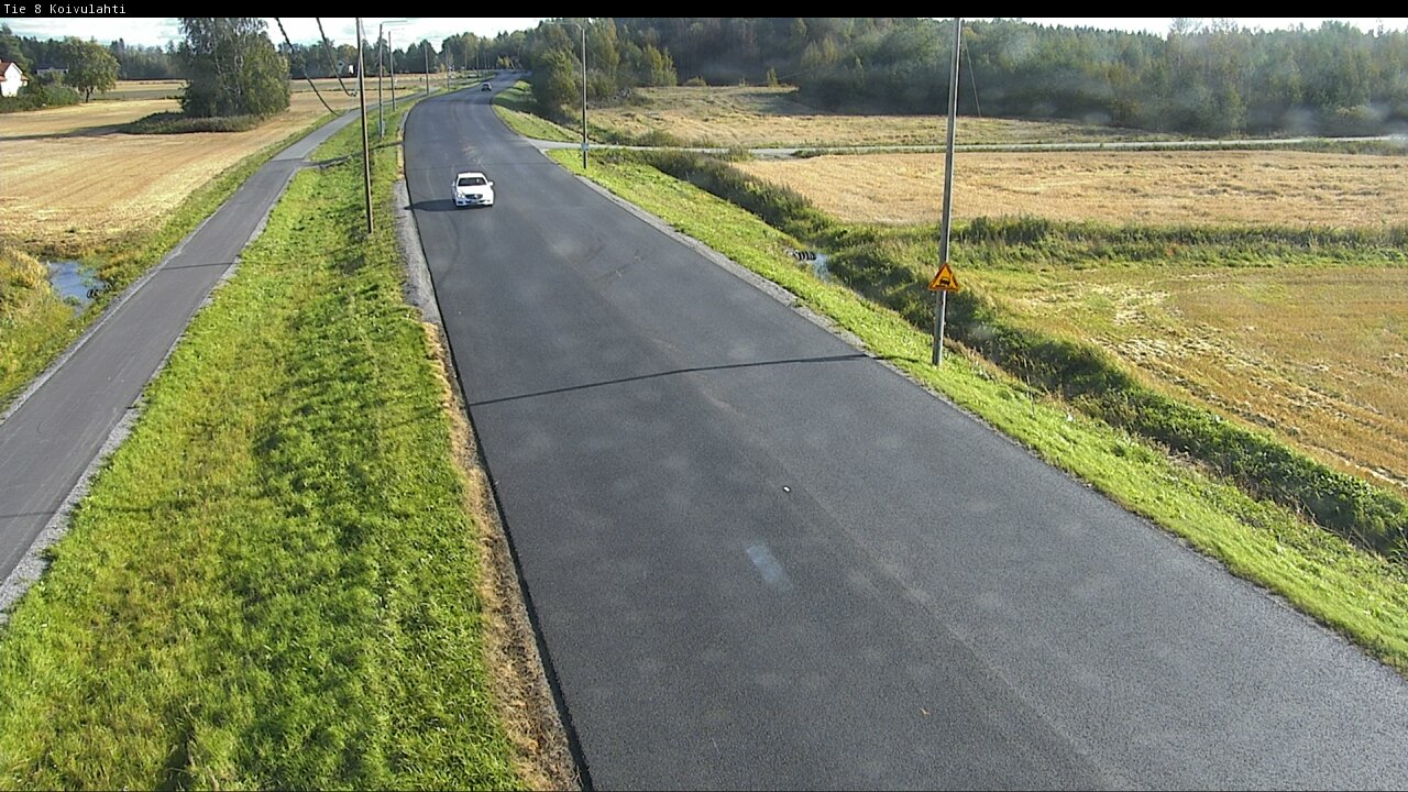 Weather Camera Image Road 8 Mustasaari, Koivulahti, Mustasaari, Pohjanmaa