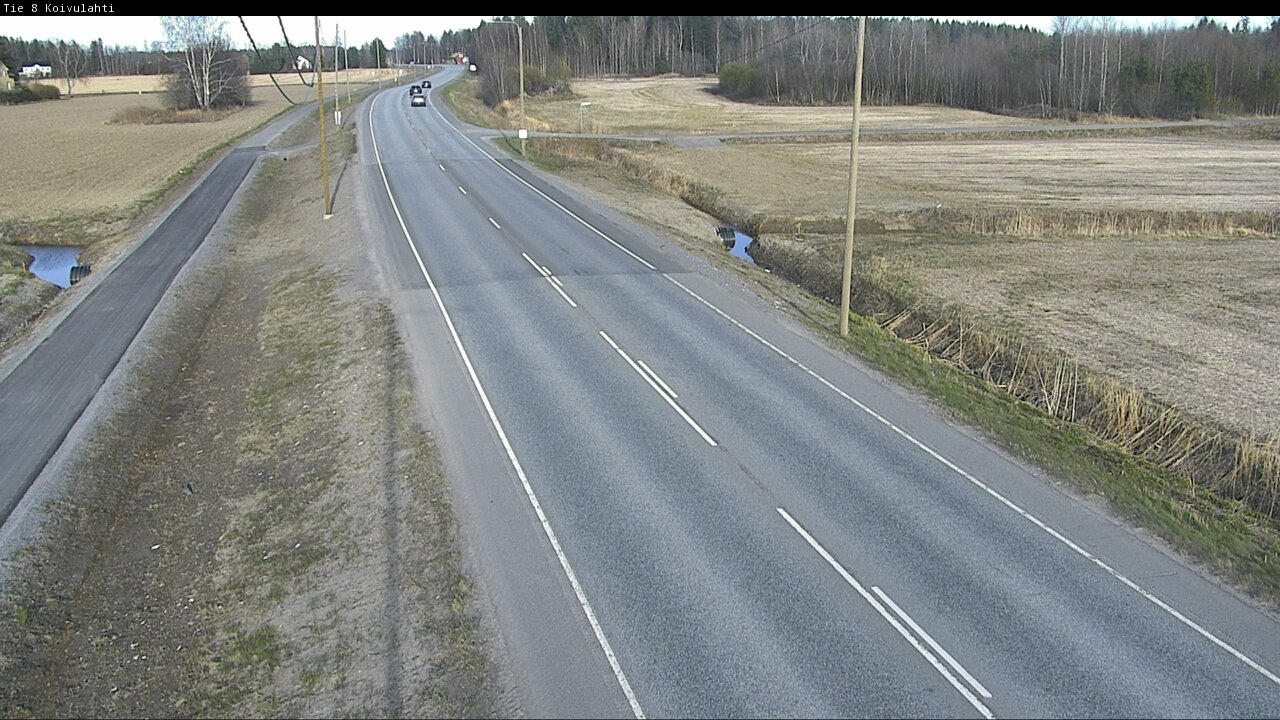 Weather Camera Image Road 8 Mustasaari, Koivulahti, Mustasaari, Pohjanmaa