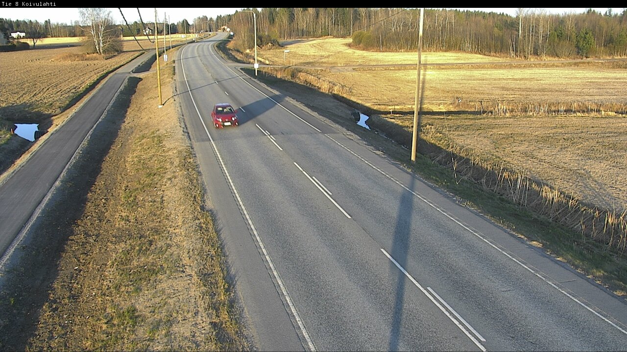 Weather Camera Image Road 8 Mustasaari, Koivulahti, Mustasaari, Pohjanmaa