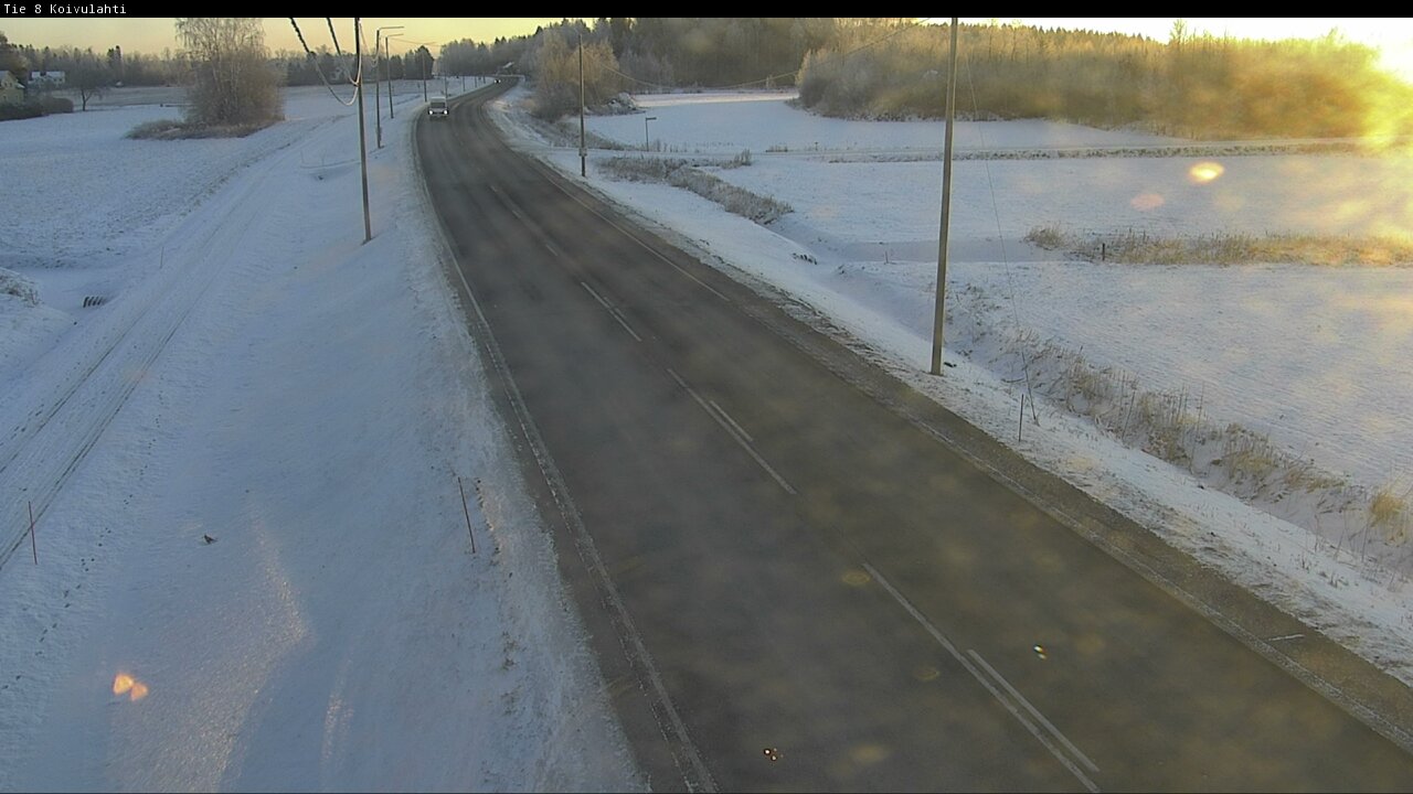 Weather Camera Image Väg 8 Korsholm, Kvevlax, Mustasaari, Pohjanmaa