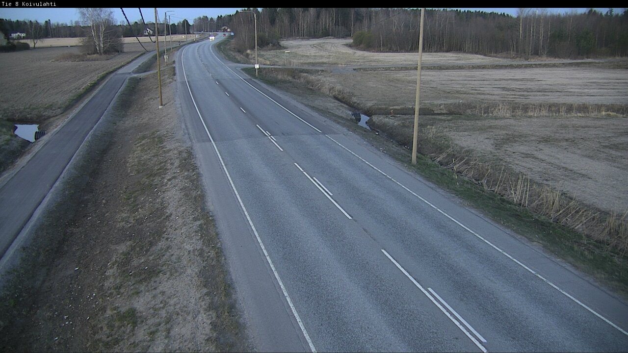 Weather Camera Image Road 8 Mustasaari, Koivulahti, Mustasaari, Pohjanmaa