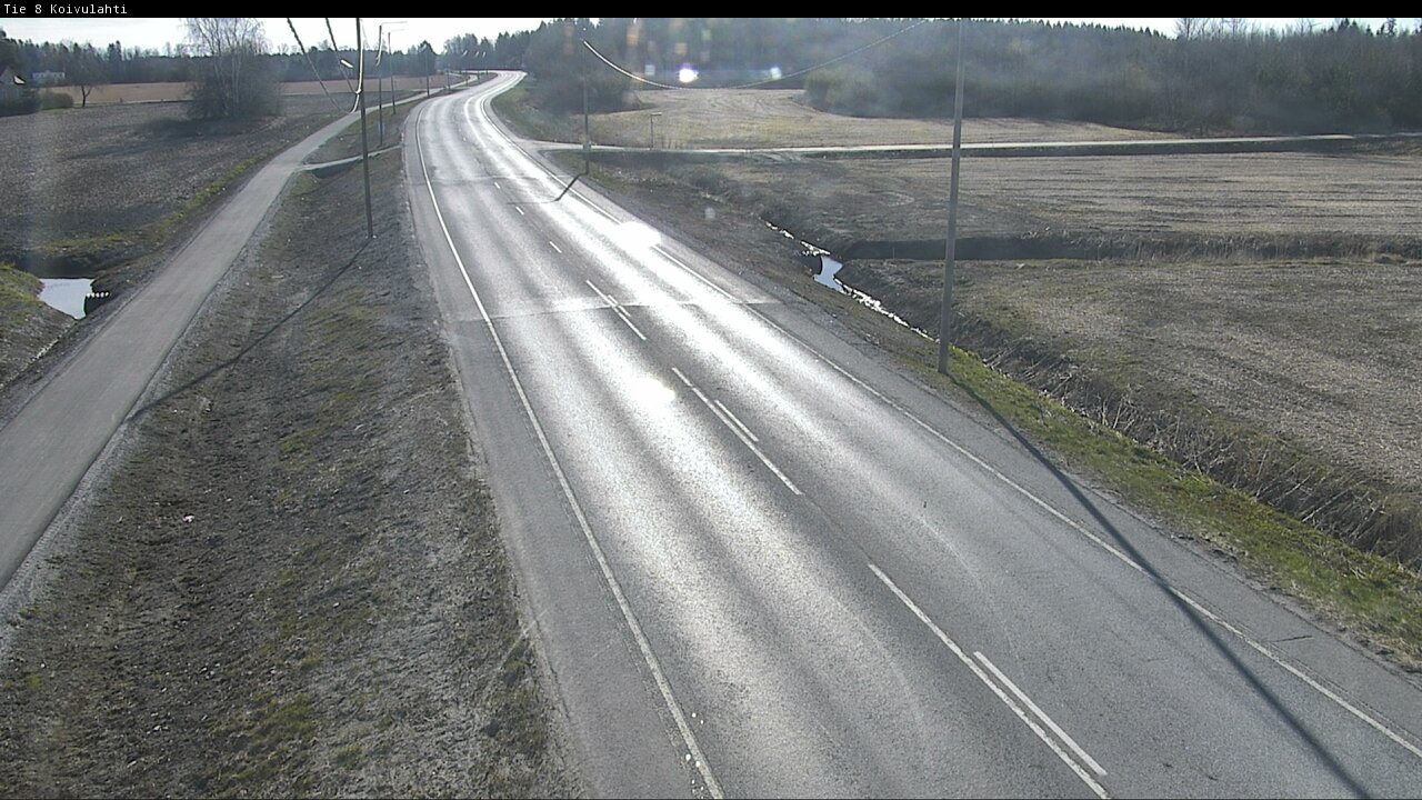 Weather Camera Image Road 8 Mustasaari, Koivulahti, Mustasaari, Pohjanmaa