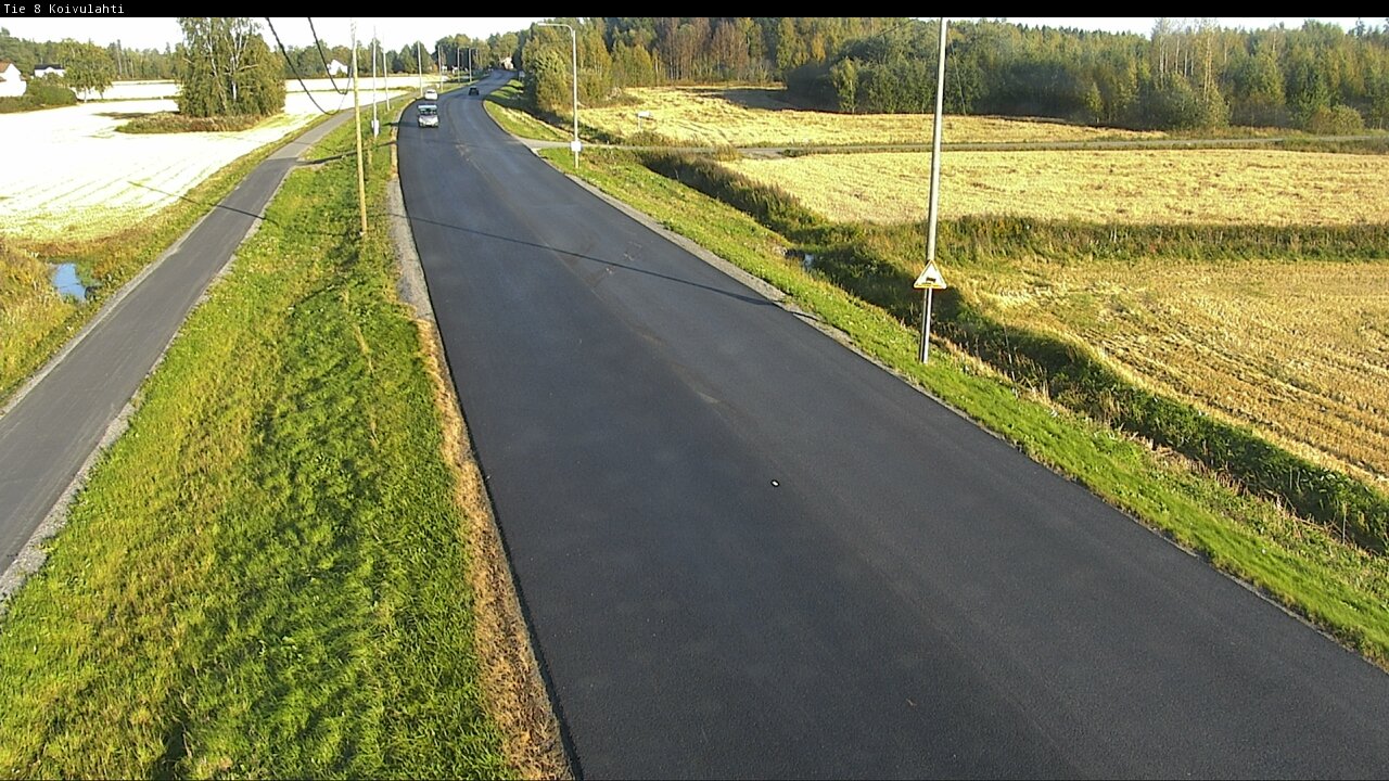 Weather Camera Image Road 8 Mustasaari, Koivulahti, Mustasaari, Pohjanmaa