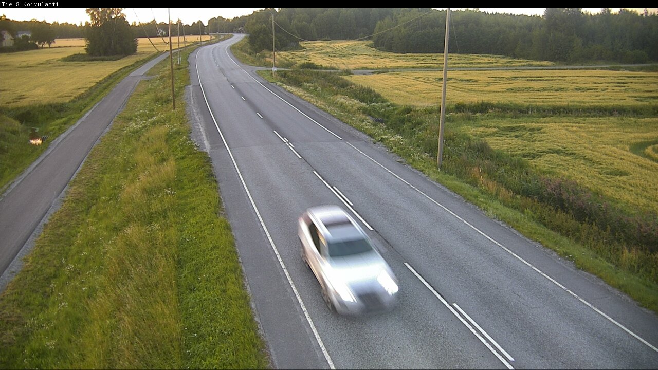 Weather Camera Image Road 8 Mustasaari, Koivulahti, Mustasaari, Pohjanmaa