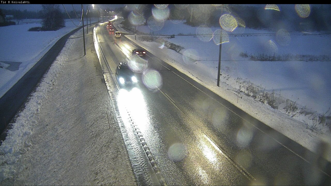 Weather Camera Image Väg 8 Korsholm, Kvevlax, Mustasaari, Pohjanmaa