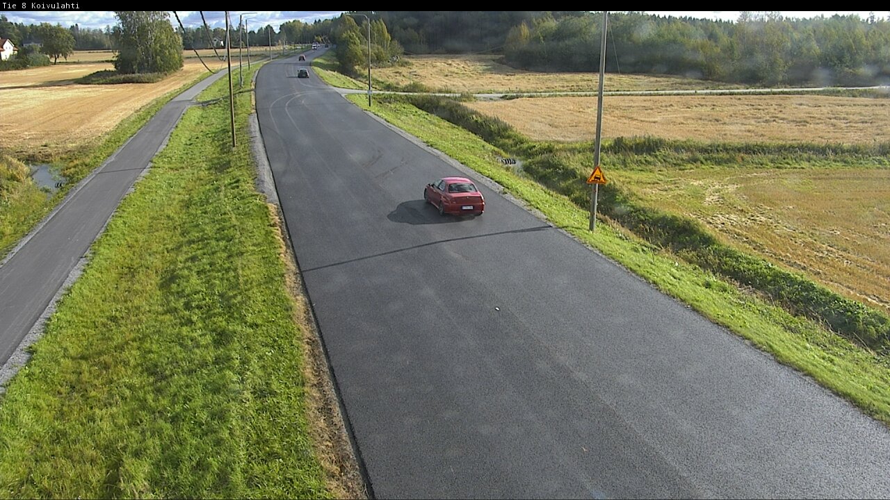 Weather Camera Image Road 8 Mustasaari, Koivulahti, Mustasaari, Pohjanmaa