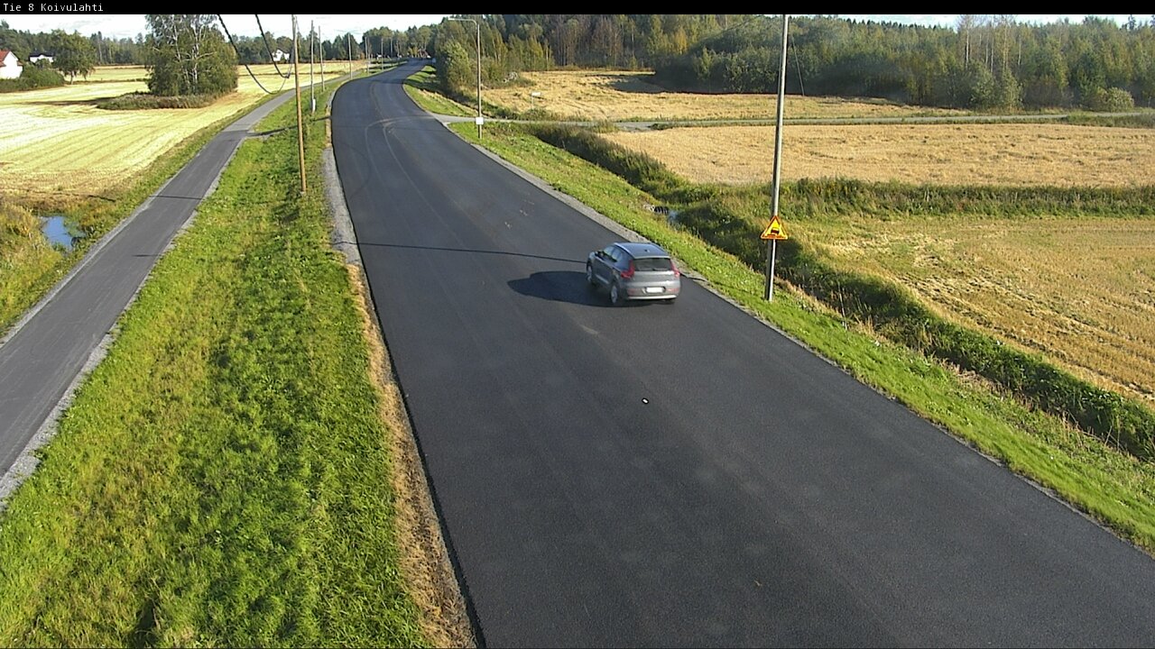 Weather Camera Image Road 8 Mustasaari, Koivulahti, Mustasaari, Pohjanmaa