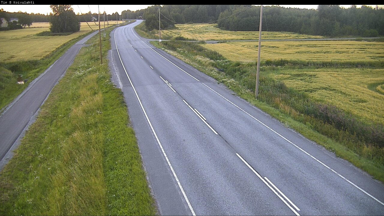 Weather Camera Image Road 8 Mustasaari, Koivulahti, Mustasaari, Pohjanmaa