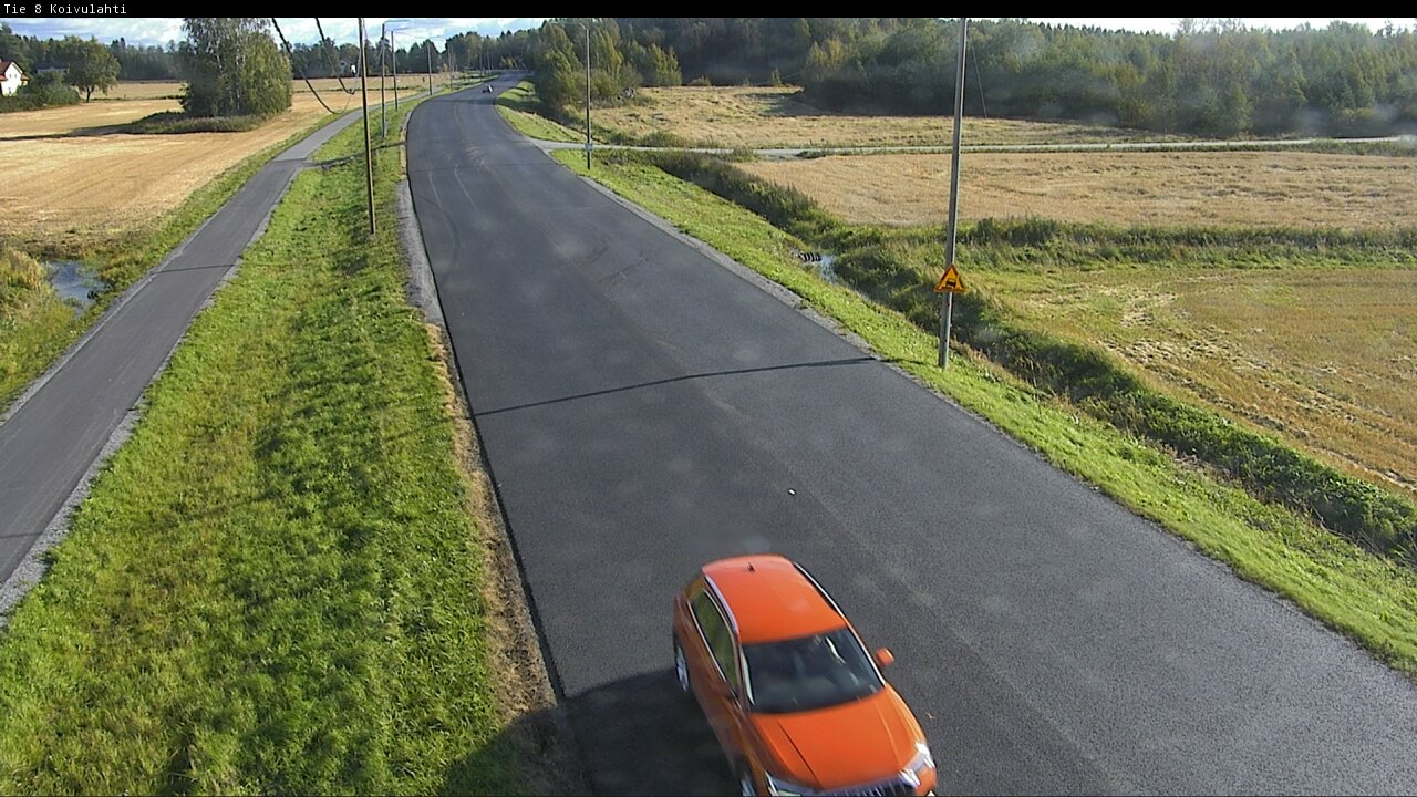 Weather Camera Image Road 8 Mustasaari, Koivulahti, Mustasaari, Pohjanmaa