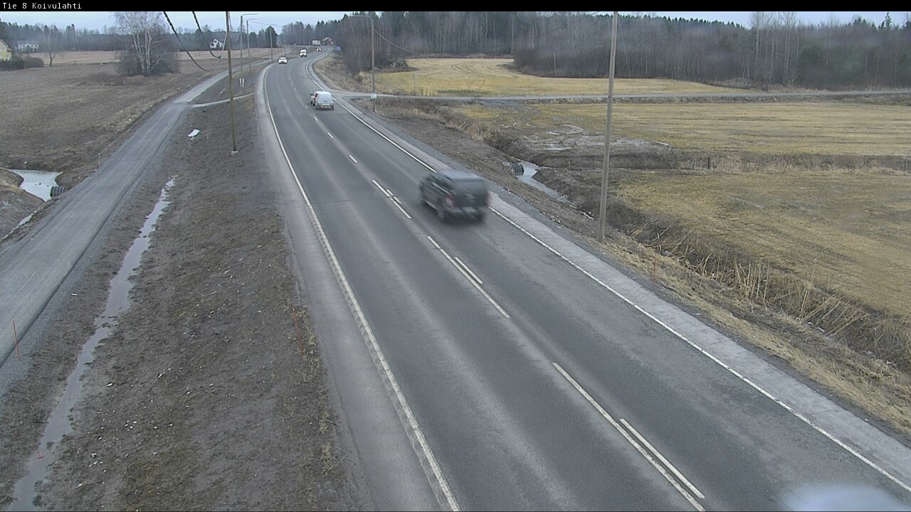 Weather Camera Image Road 8 Mustasaari, Koivulahti, Mustasaari, Pohjanmaa
