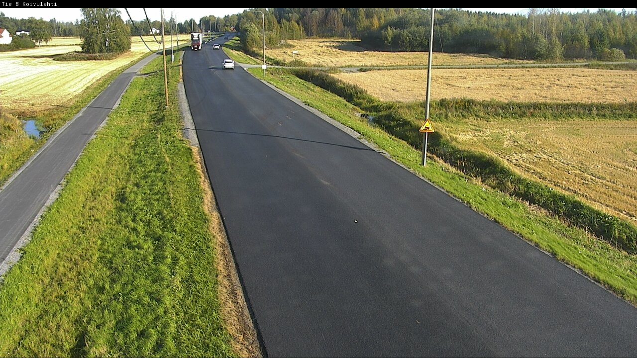 Weather Camera Image Road 8 Mustasaari, Koivulahti, Mustasaari, Pohjanmaa