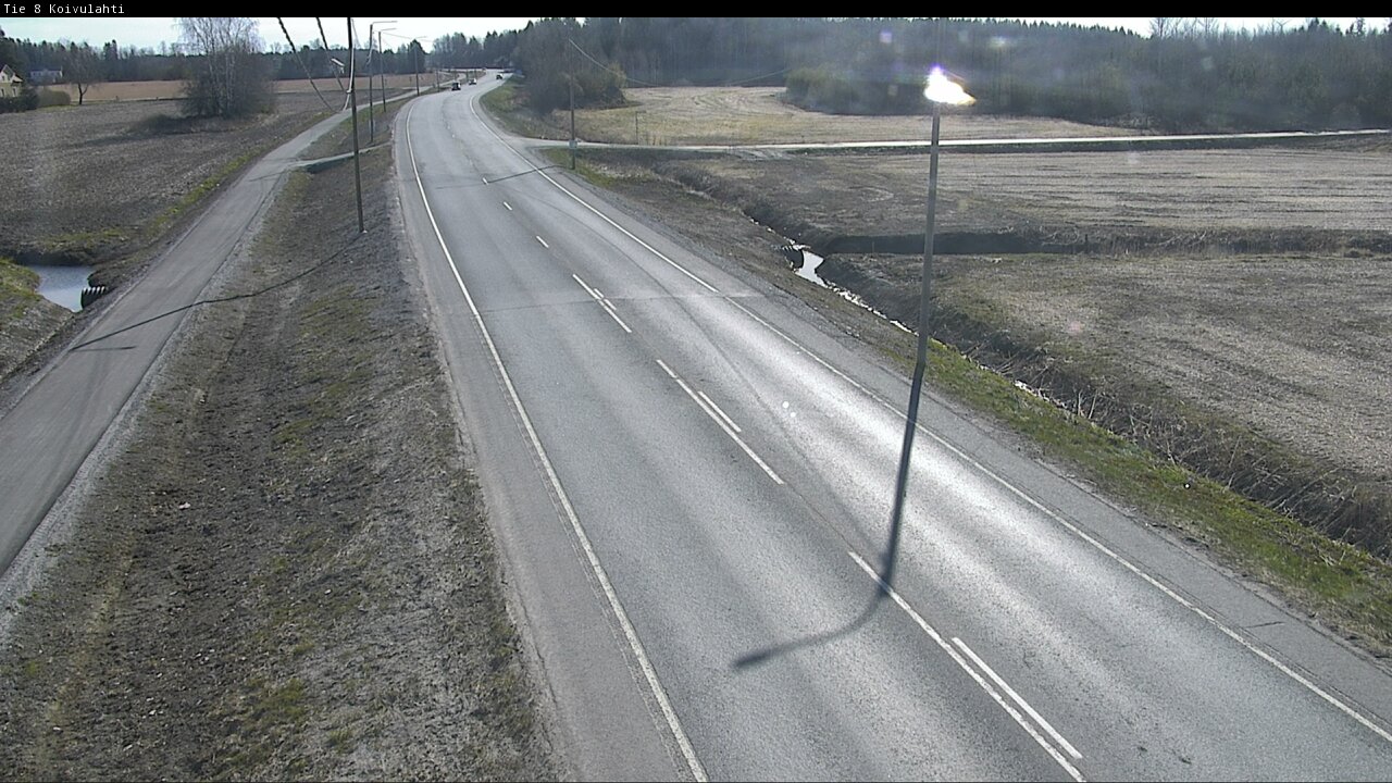 Weather Camera Image Road 8 Mustasaari, Koivulahti, Mustasaari, Pohjanmaa