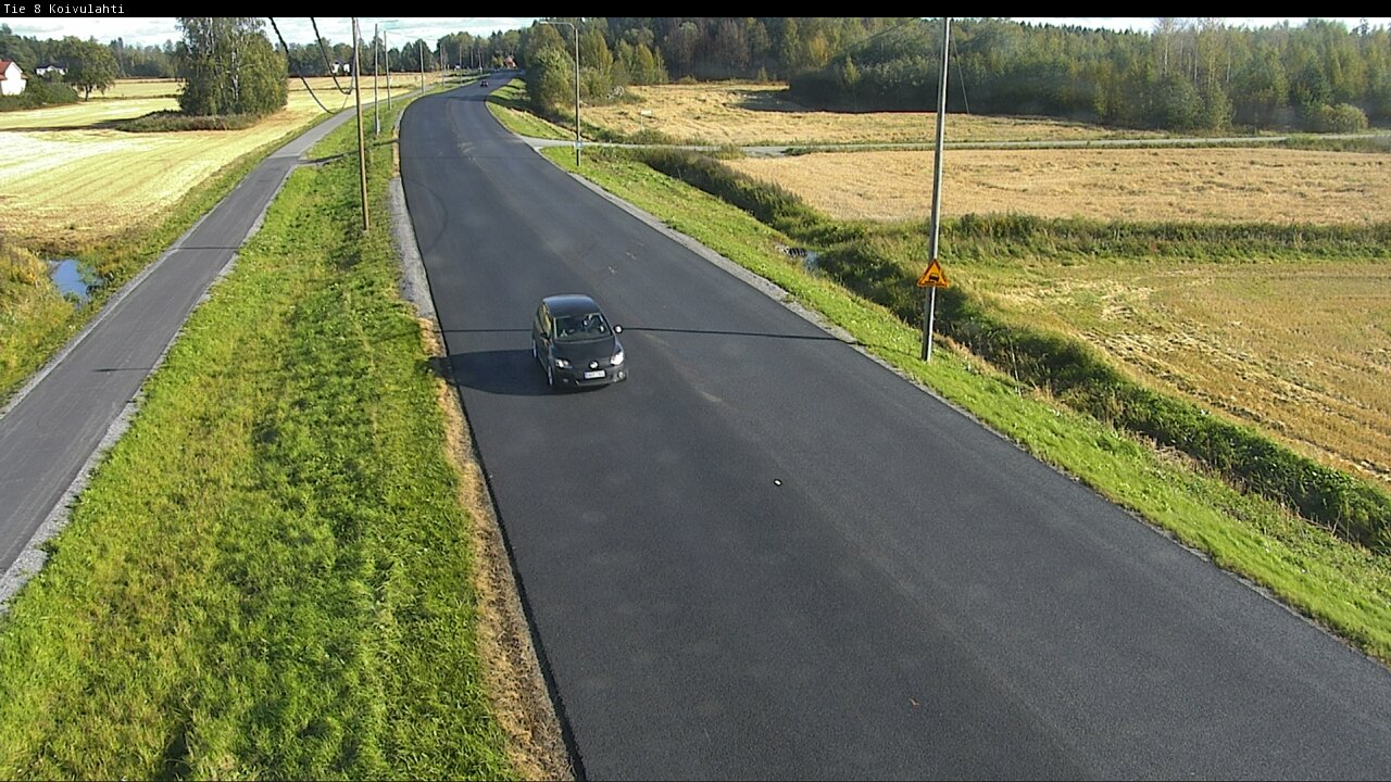 Weather Camera Image Road 8 Mustasaari, Koivulahti, Mustasaari, Pohjanmaa