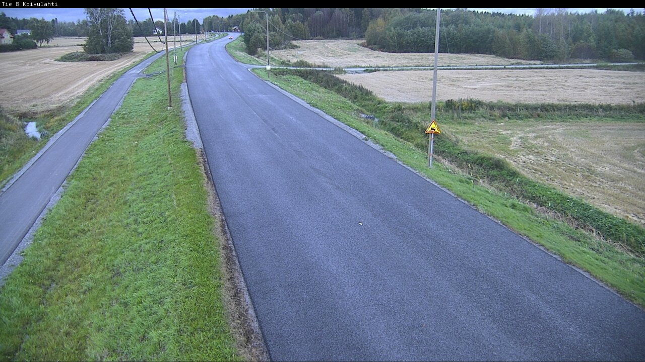 Weather Camera Image Väg 8 Korsholm, Kvevlax, Mustasaari, Pohjanmaa
