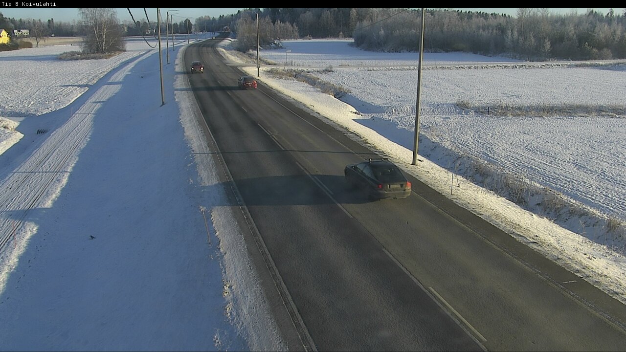 Weather Camera Image Road 8 Mustasaari, Koivulahti, Mustasaari, Pohjanmaa