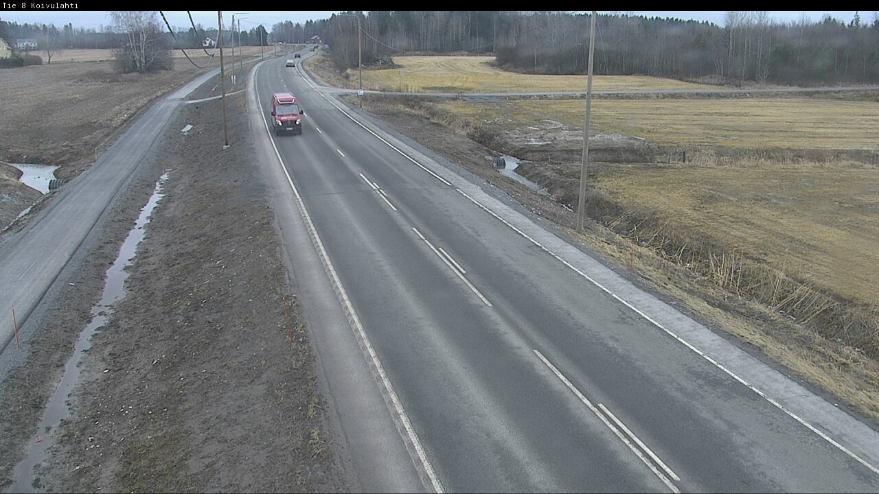 Weather Camera Image Road 8 Mustasaari, Koivulahti, Mustasaari, Pohjanmaa