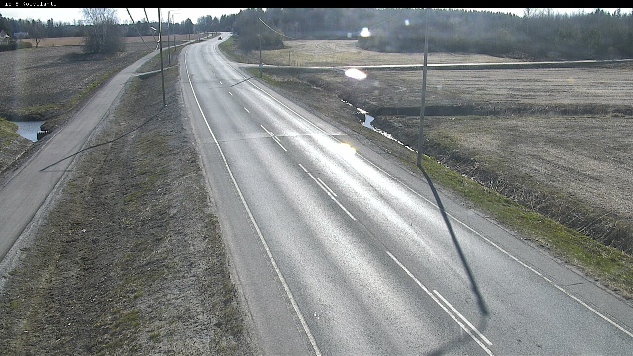 Weather Camera Image Road 8 Mustasaari, Koivulahti, Mustasaari, Pohjanmaa