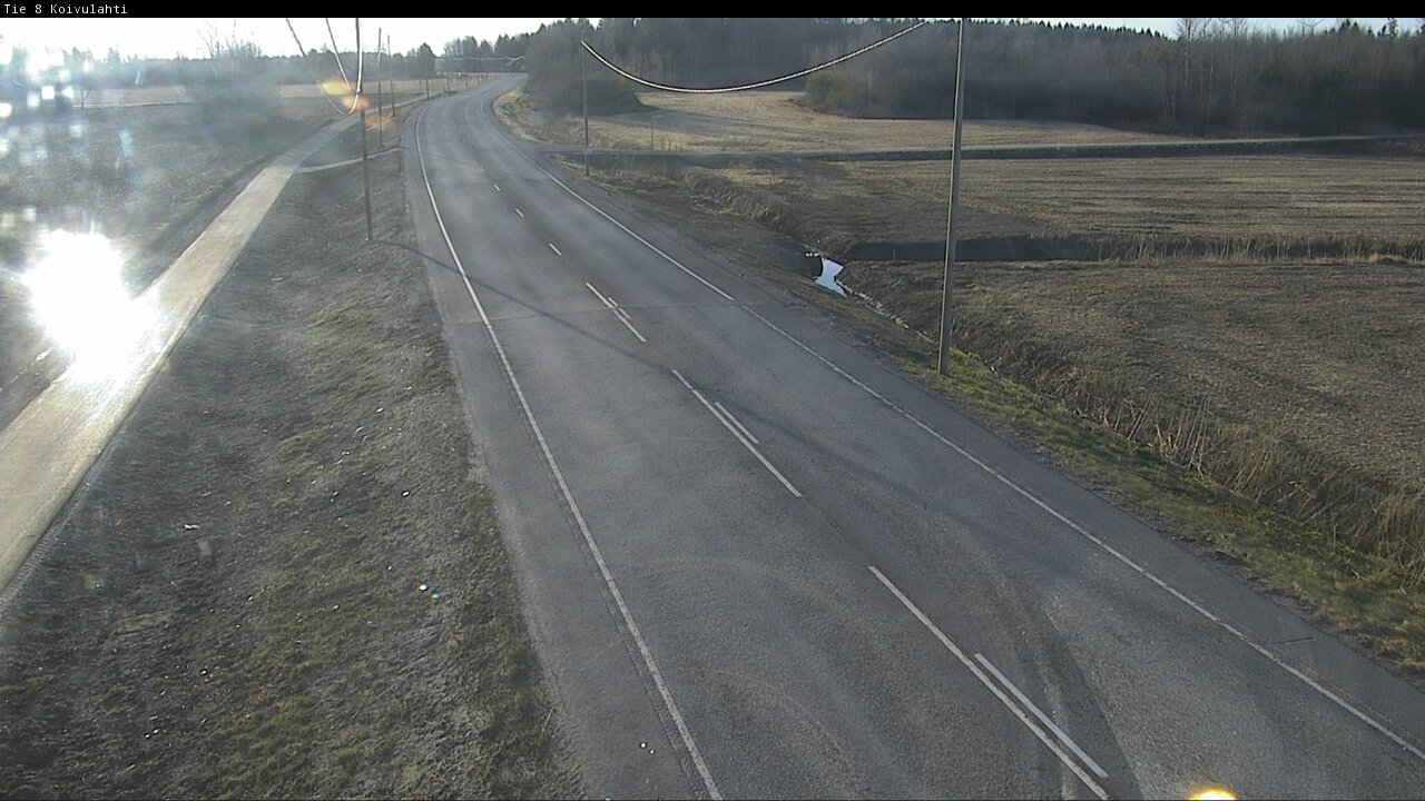 Weather Camera Image Road 8 Mustasaari, Koivulahti, Mustasaari, Pohjanmaa