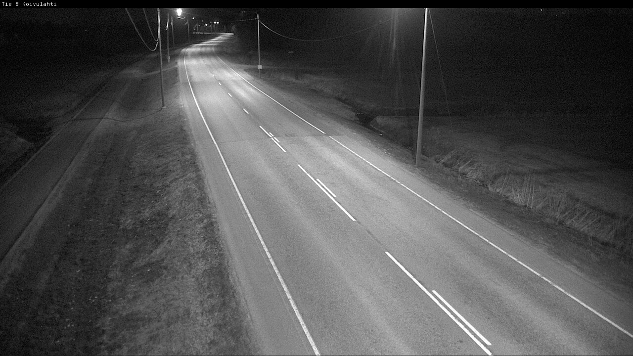 Weather Camera Image Road 8 Mustasaari, Koivulahti, Mustasaari, Pohjanmaa