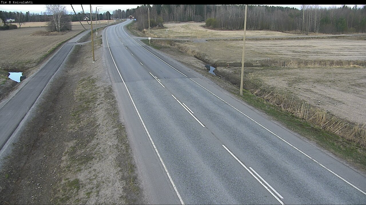 Weather Camera Image Road 8 Mustasaari, Koivulahti, Mustasaari, Pohjanmaa