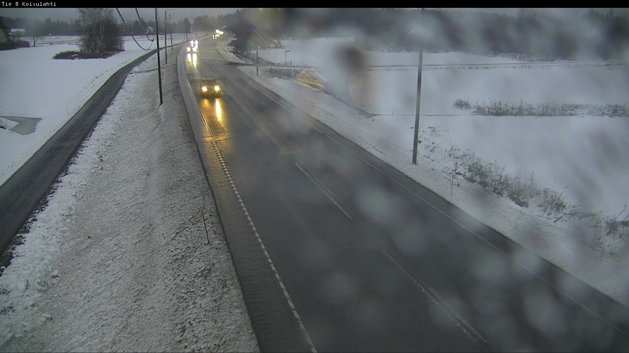 Weather Camera Image Väg 8 Korsholm, Kvevlax, Mustasaari, Pohjanmaa