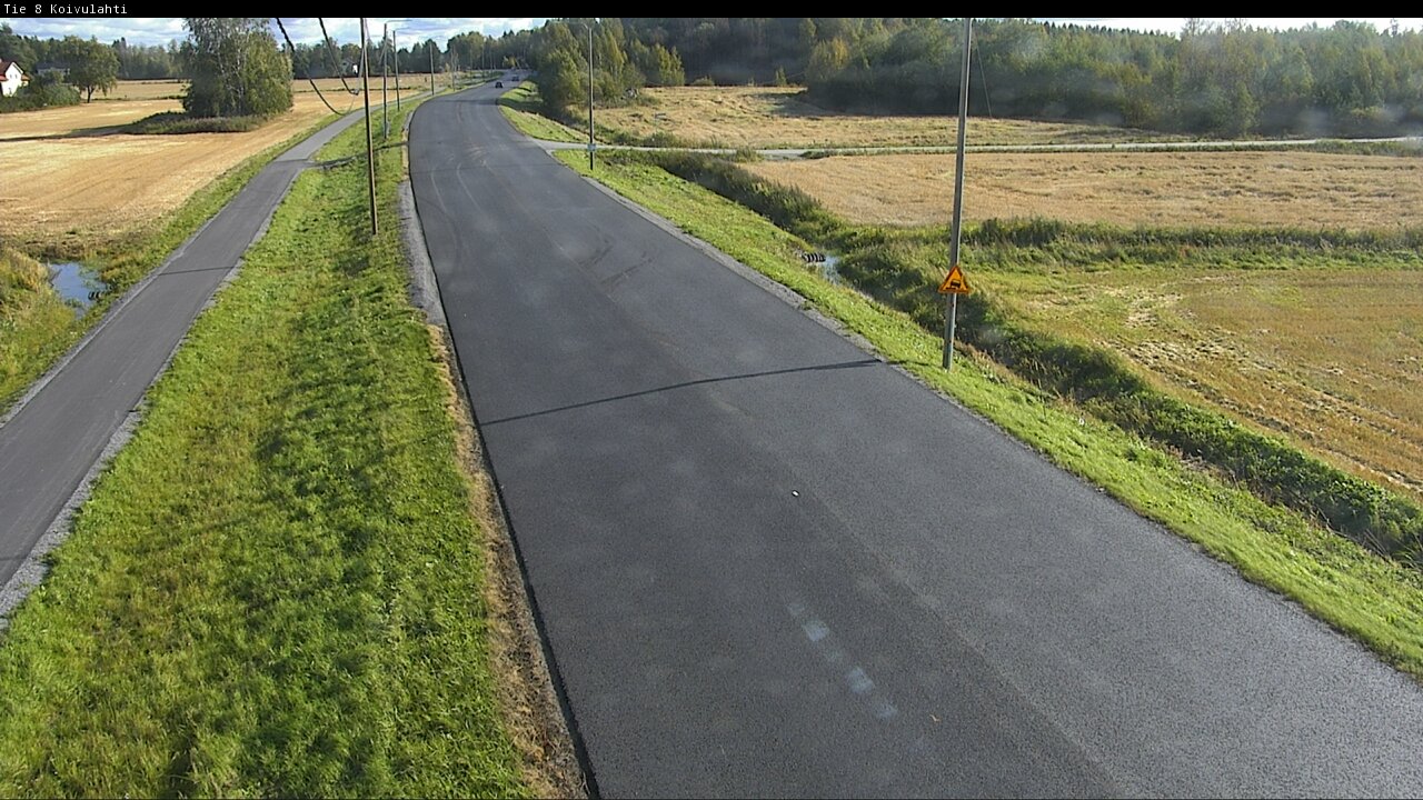 Weather Camera Image Road 8 Mustasaari, Koivulahti, Mustasaari, Pohjanmaa