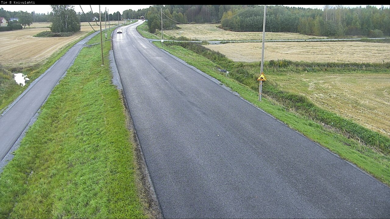 Weather Camera Image Väg 8 Korsholm, Kvevlax, Mustasaari, Pohjanmaa