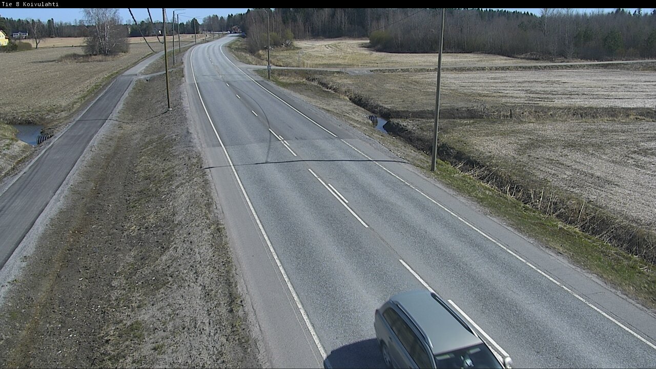 Weather Camera Image Road 8 Mustasaari, Koivulahti, Mustasaari, Pohjanmaa