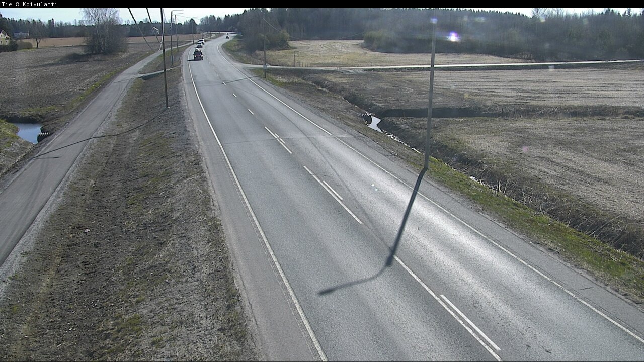Weather Camera Image Road 8 Mustasaari, Koivulahti, Mustasaari, Pohjanmaa