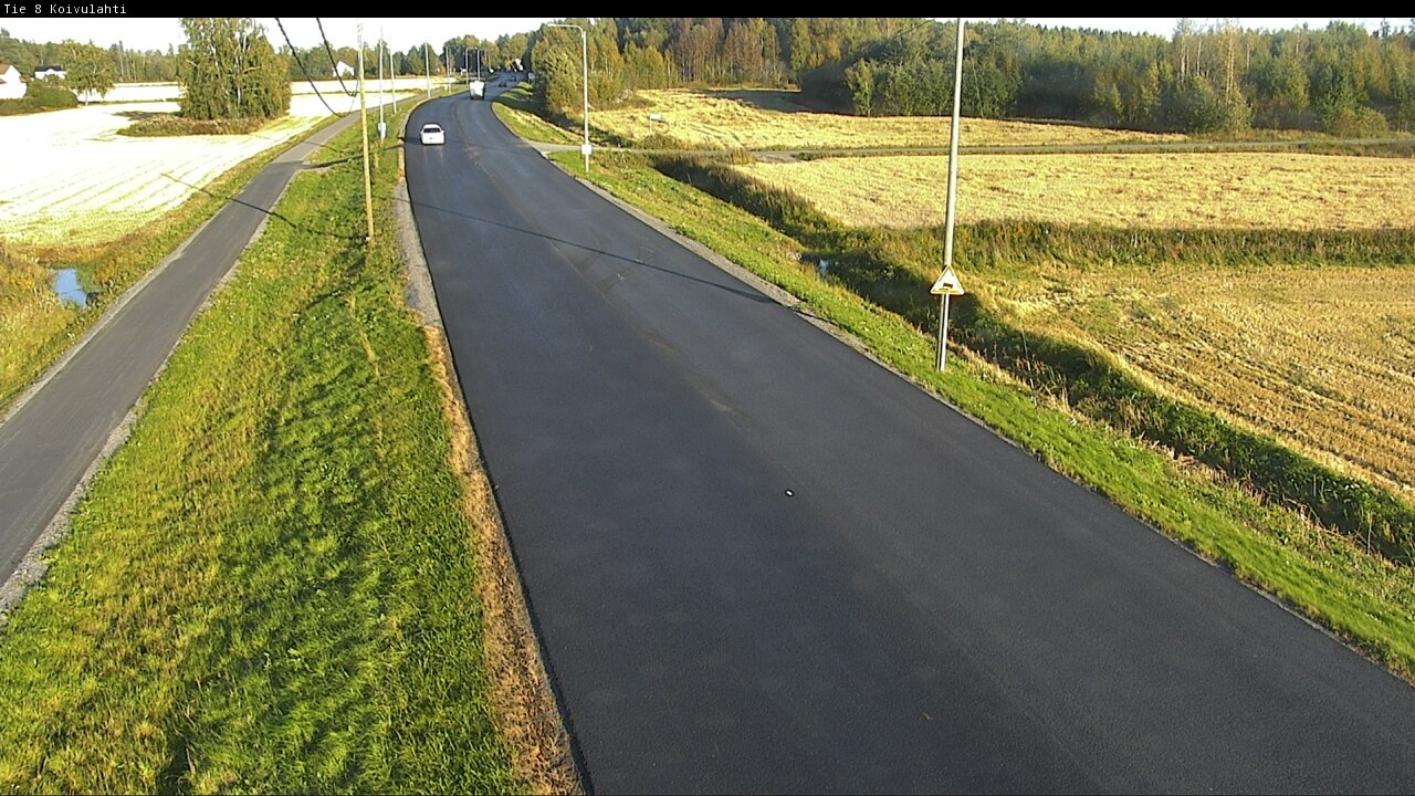 Weather Camera Image Road 8 Mustasaari, Koivulahti, Mustasaari, Pohjanmaa