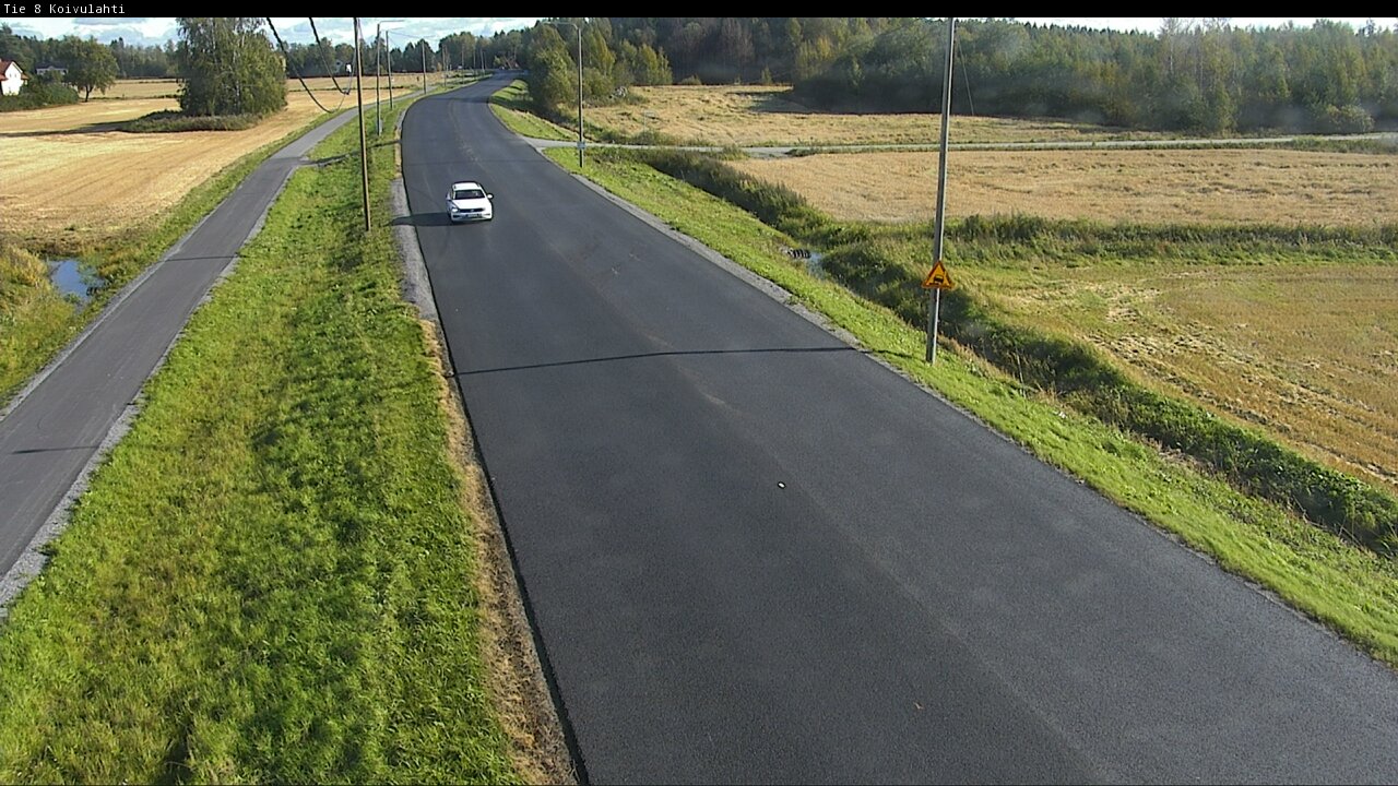 Weather Camera Image Road 8 Mustasaari, Koivulahti, Mustasaari, Pohjanmaa